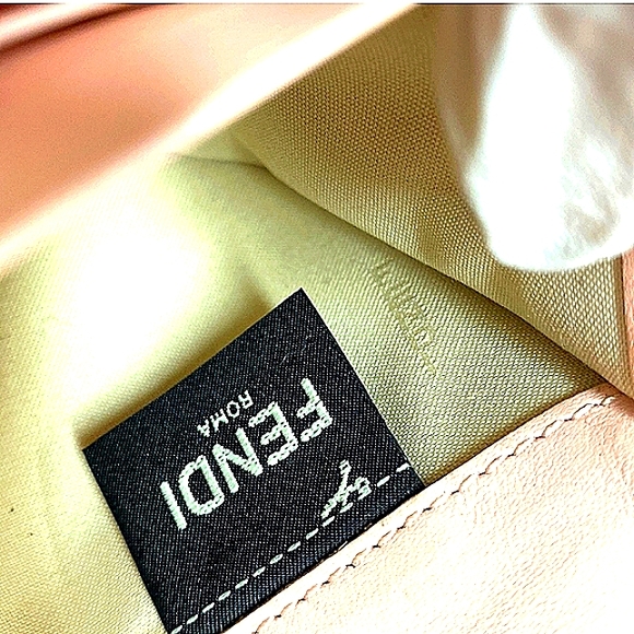 FENDI AUTHENTIC TEAL LEATHER LONG WALLET EXCELLENT USED CONDITION - Picture 7 of 15